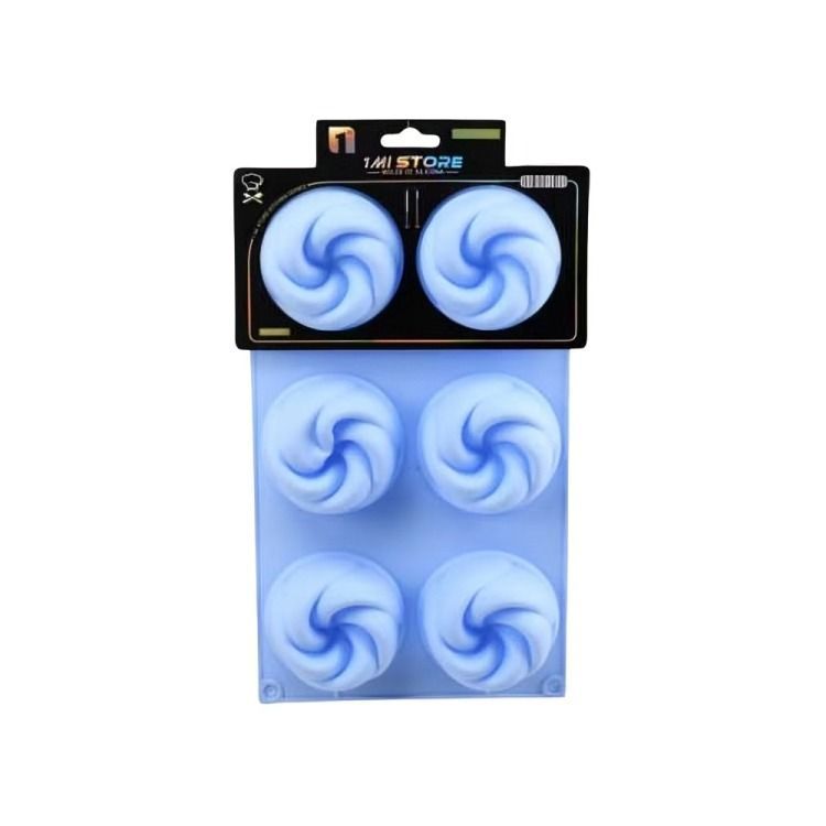 Molde De Silicona 6 Cavidades Diseno