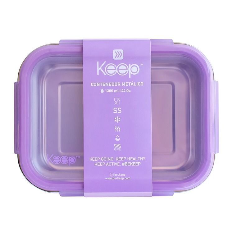 HERMETICOS METALICOS 1300 ML KEEP MORADO-3