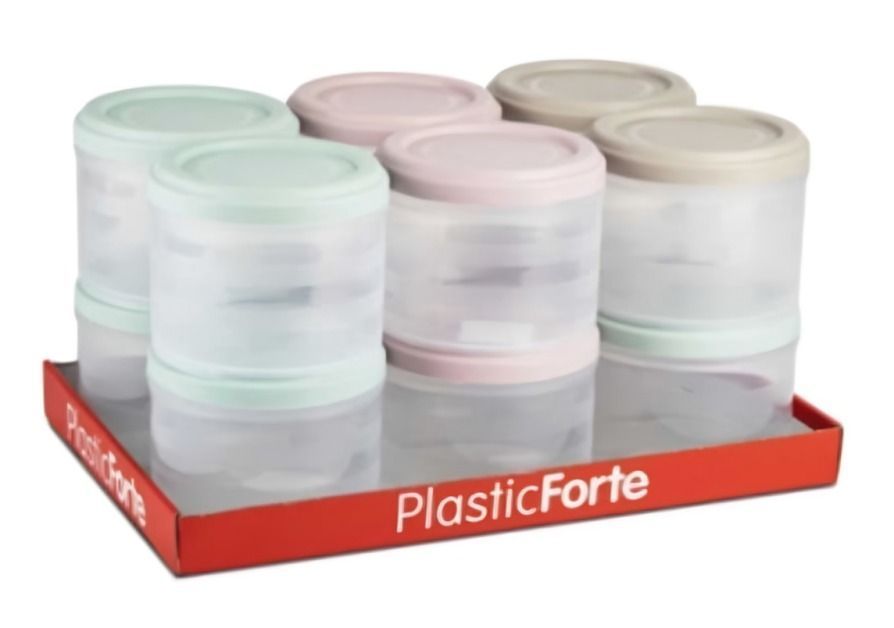 Contenedor Plastico Con Tapa 500ml-1