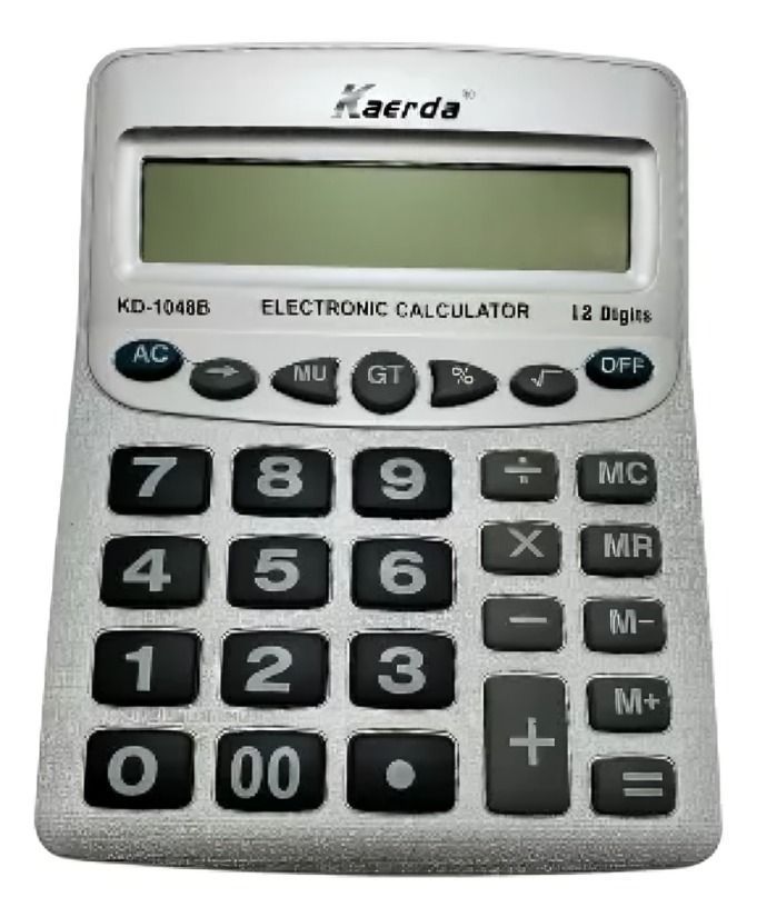 Calculadora 12 Digitos Kd-1048b-0
