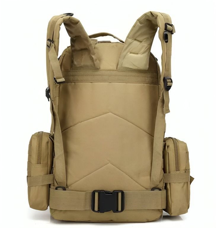Mochila Táctica Militar Desmontable 50 Litros 3 Piezas-1