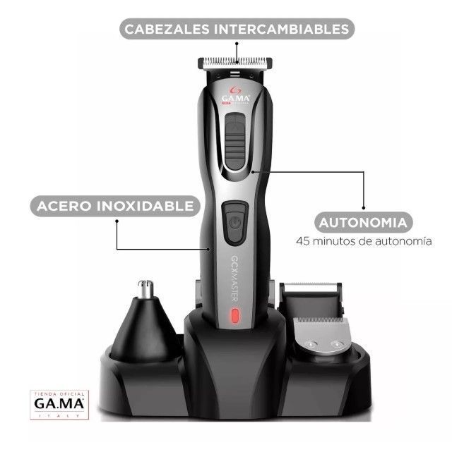 Cortadora de Pelo Multistyler Gama Gc625 Inalámbrico cortapelo-2