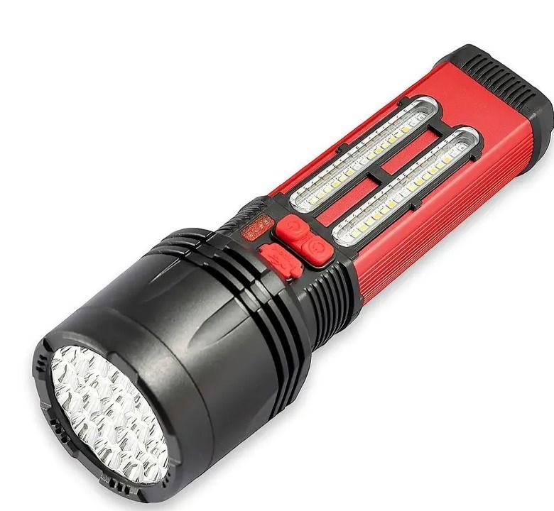 Linterna Táctica Alta Potencia Solar Recargable Usb-0