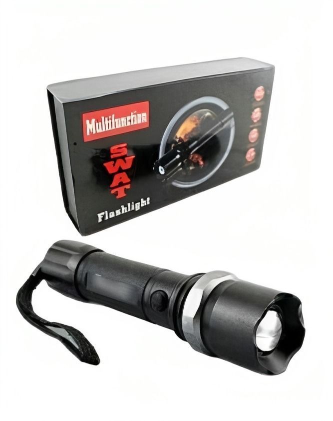 Literna Tactica Luz Led Recargable-1