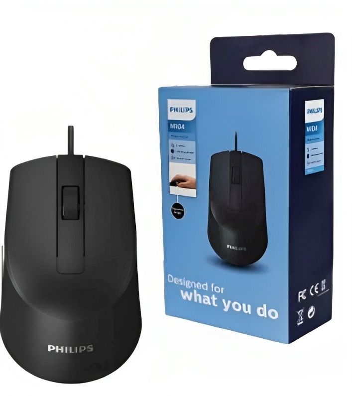 Mouse con Cable Philips modelo M7104-0