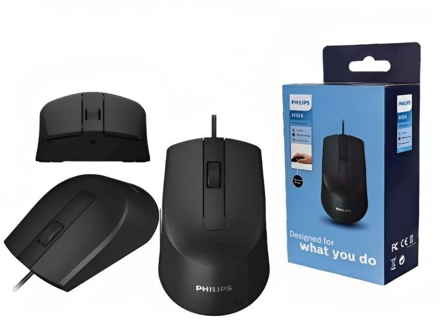 Mouse con Cable Philips modelo M7104-1