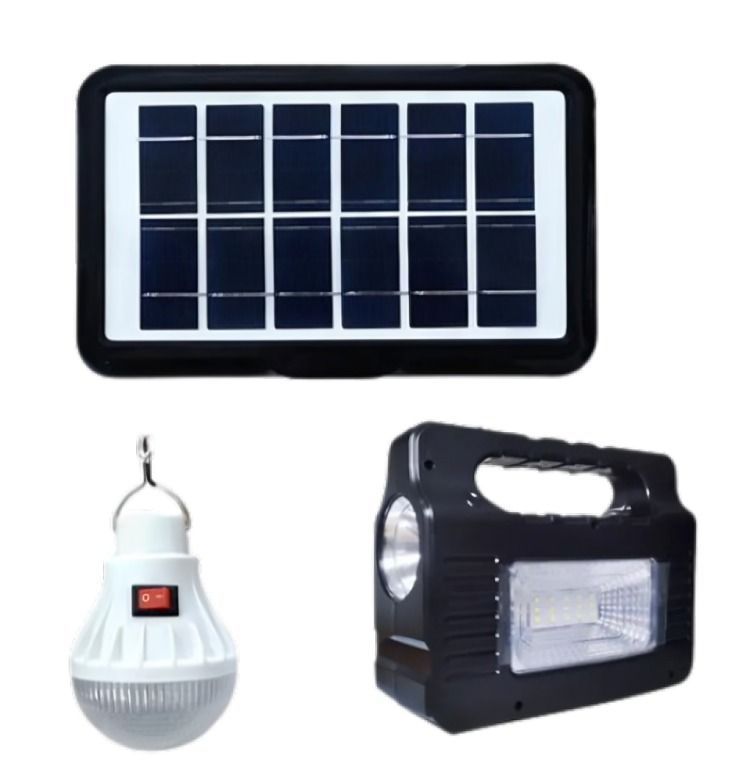 Kit Solar De Emergencia Camping Usb 3 Ampolletas-2