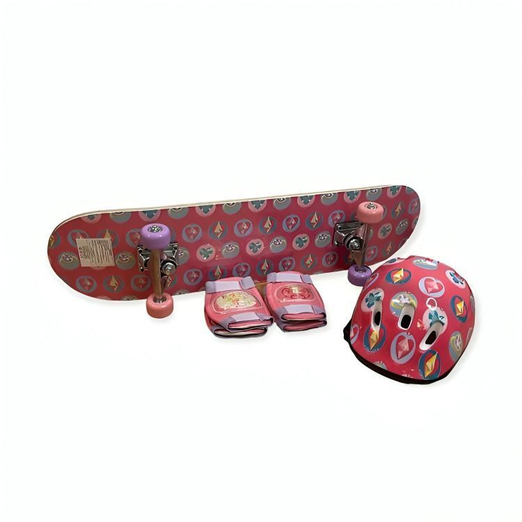 SKATEBOARD CON ACCESORIOS DISNEY PRINCESA-2
