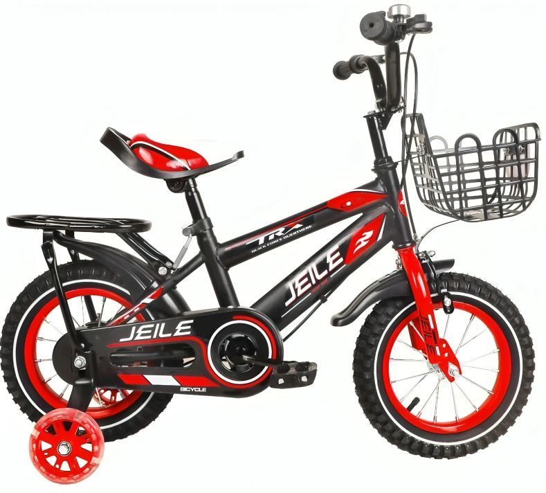 BICICLETA JEILE ARO 12  COLOR ROJO-0