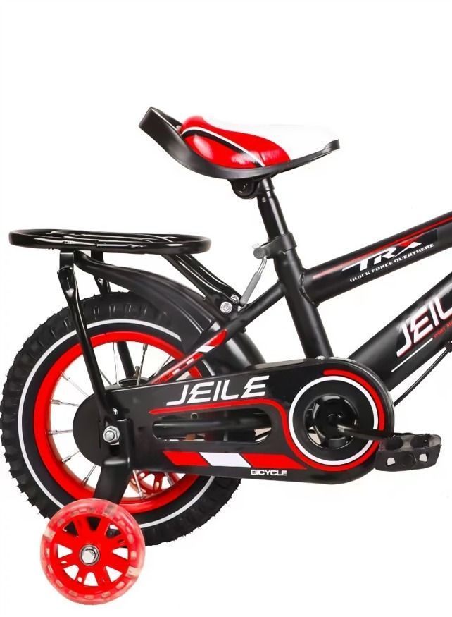 BICICLETA JEILE ARO 12  COLOR ROJO-1