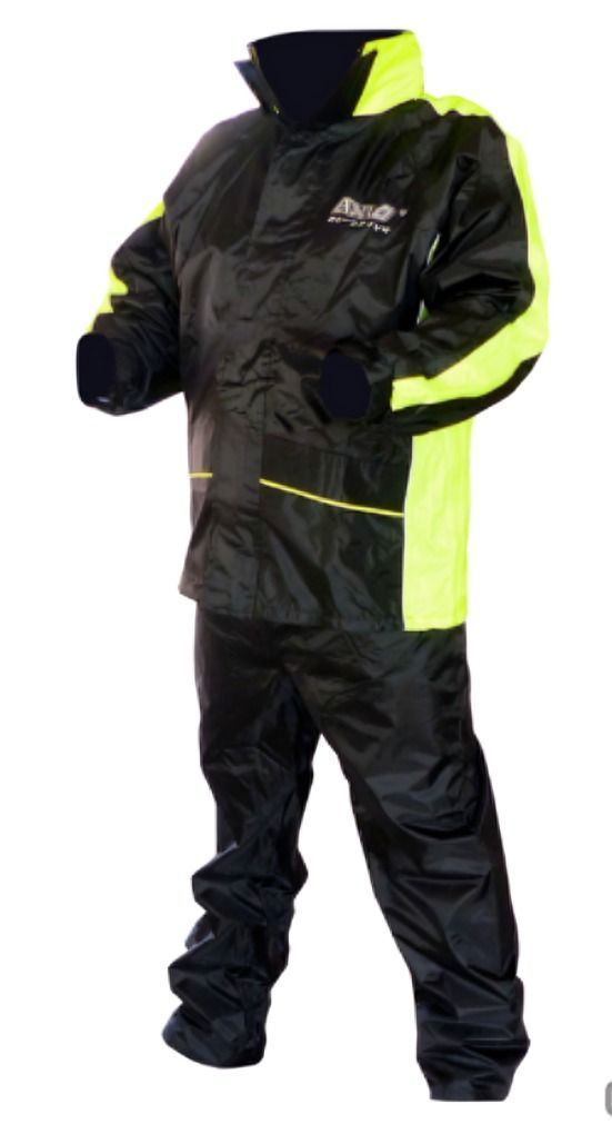 TRAJE DE LLUVIA PARA MOTO AXIO BI-COLOR 2 PIEZAS 5 COLORES CON REFLECTANTE-0