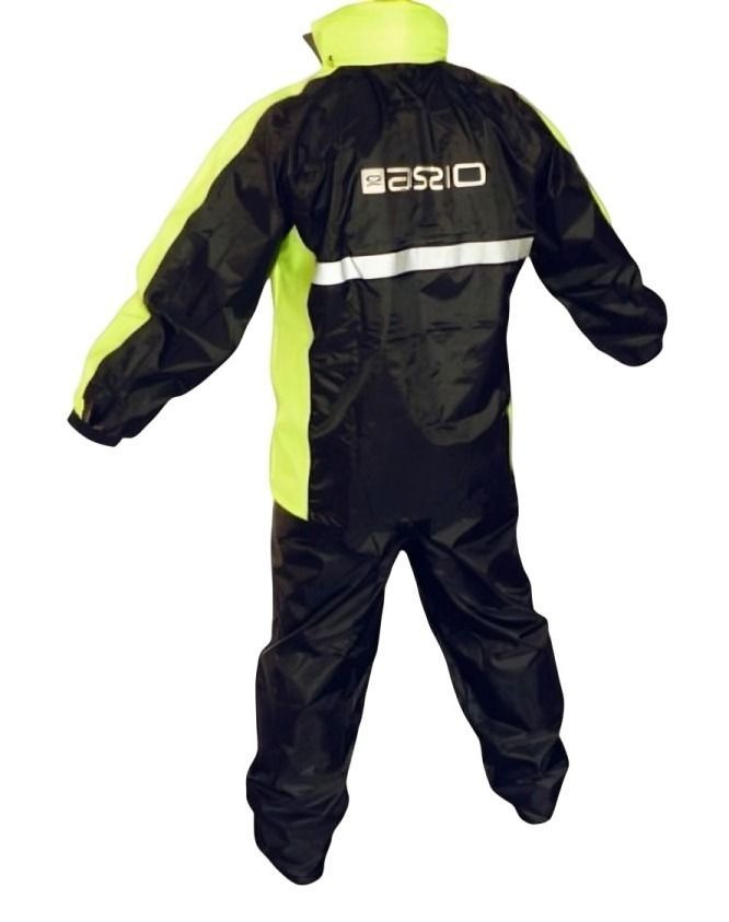 TRAJE DE LLUVIA PARA MOTO AXIO BI-COLOR 2 PIEZAS 5 COLORES CON REFLECTANTE-1