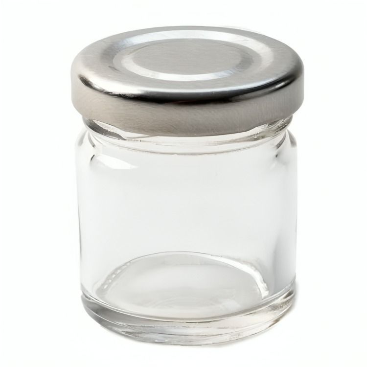 SET 4 FRASCO TAPA PLATEADO 350ML-0