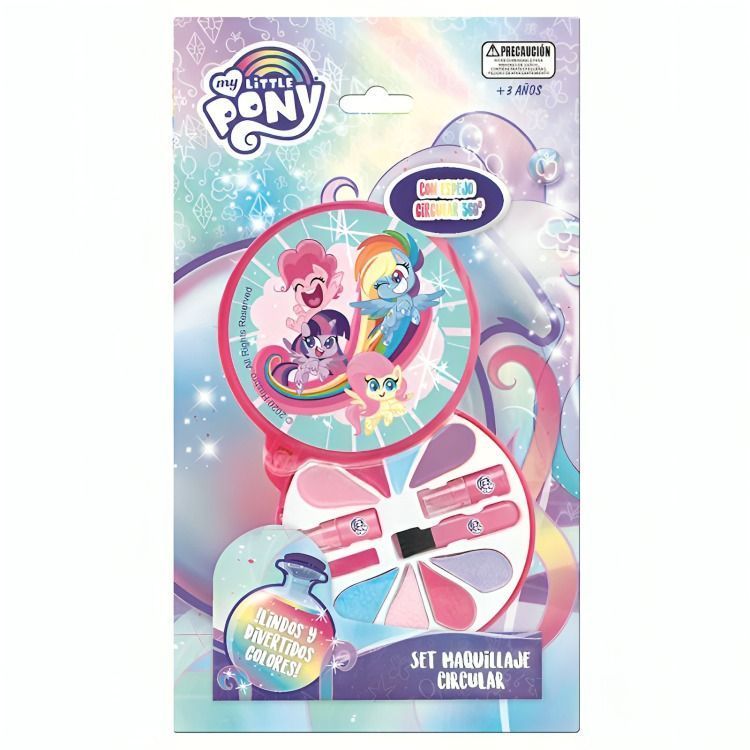 Set de Maquillaje Redondo C/Espejo MLP Hasbro