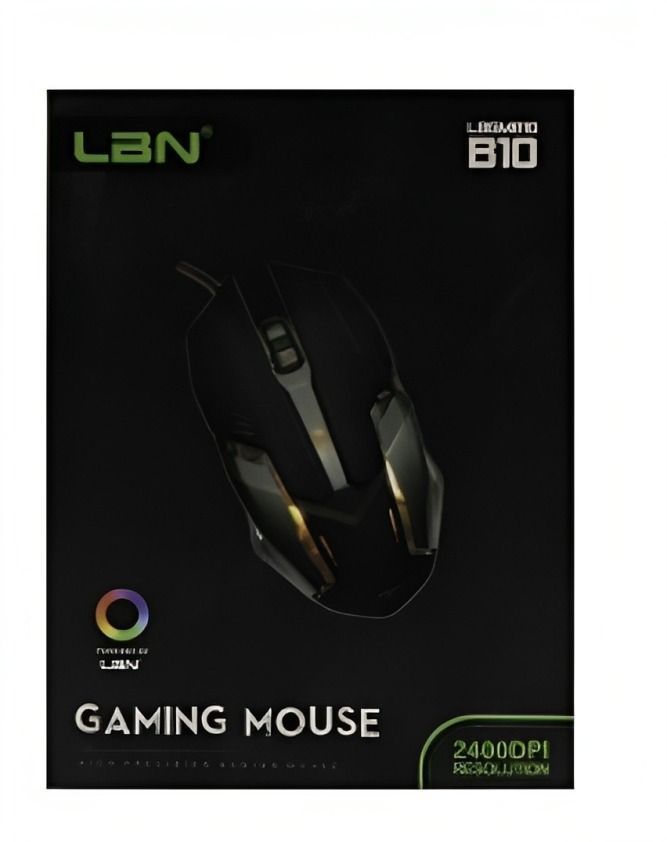 Mouse LBN Diseño Ergonomico Usb-1