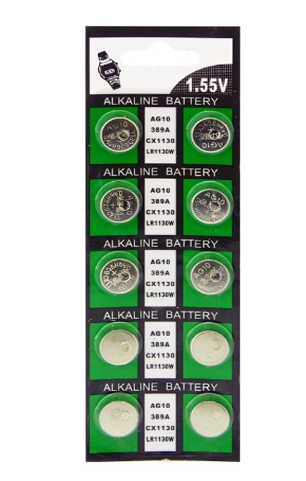 PILA AG-10 LR-1130 SET X 10 PCS EN BLISTER-2