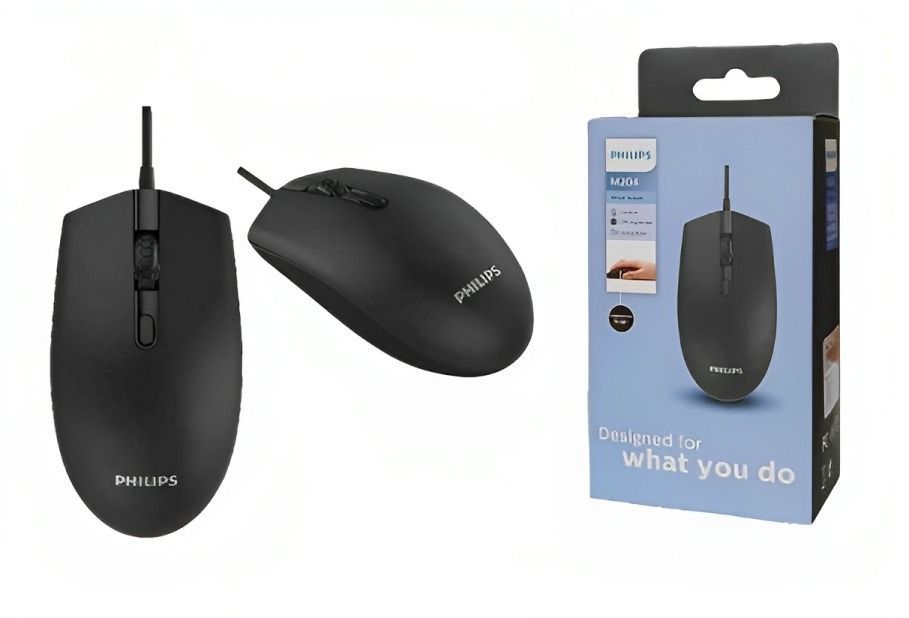Mouse con Cable Philips modelo M7204-1
