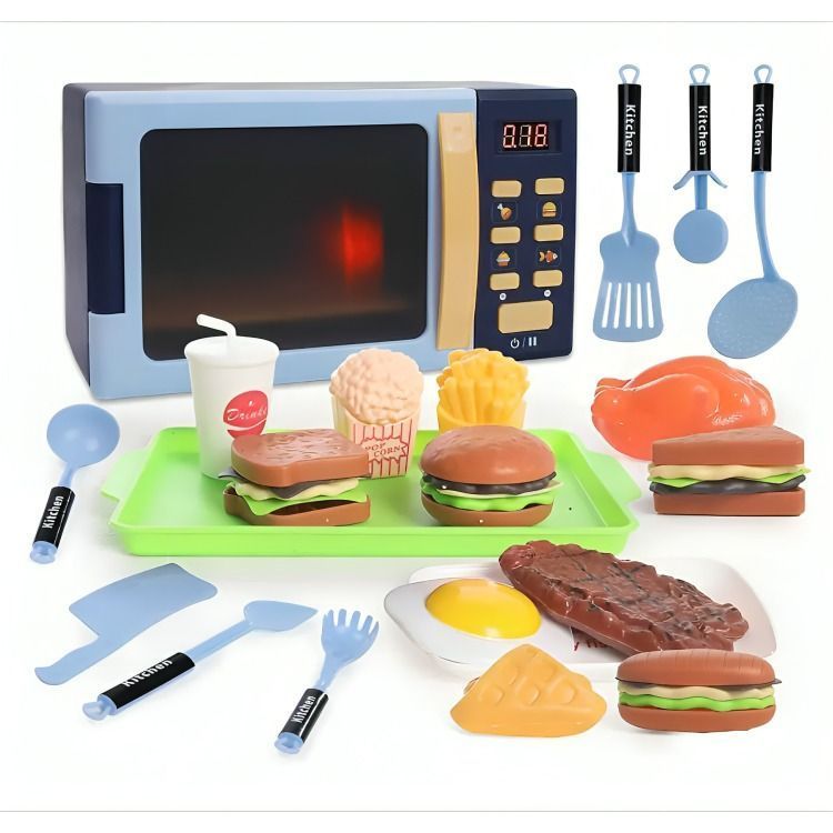 Horno Microondas De Juguete -1
