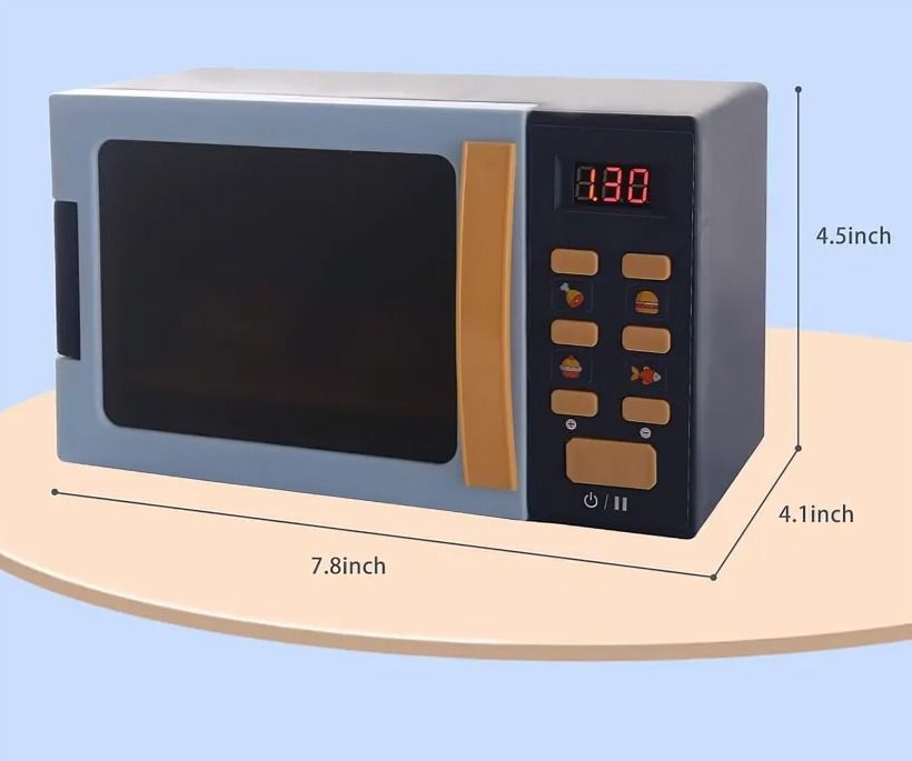 Horno Microondas De Juguete -3