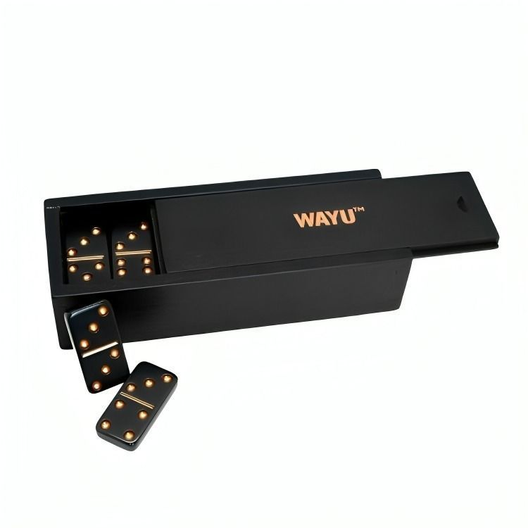 Juego de Domino Caja Madera Wayu