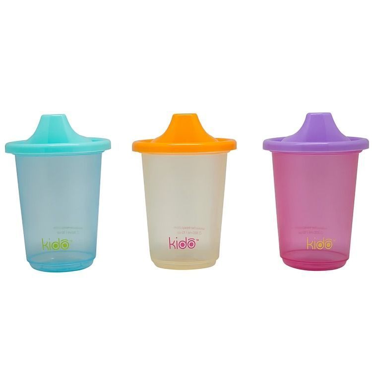 SET 3 REUSABLE CUPS KEEP KIDO-2
