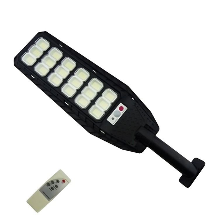 FOCO CON BRAZO SOLAR DE 400 WATT 216 LED EN 18 PLACAS-0