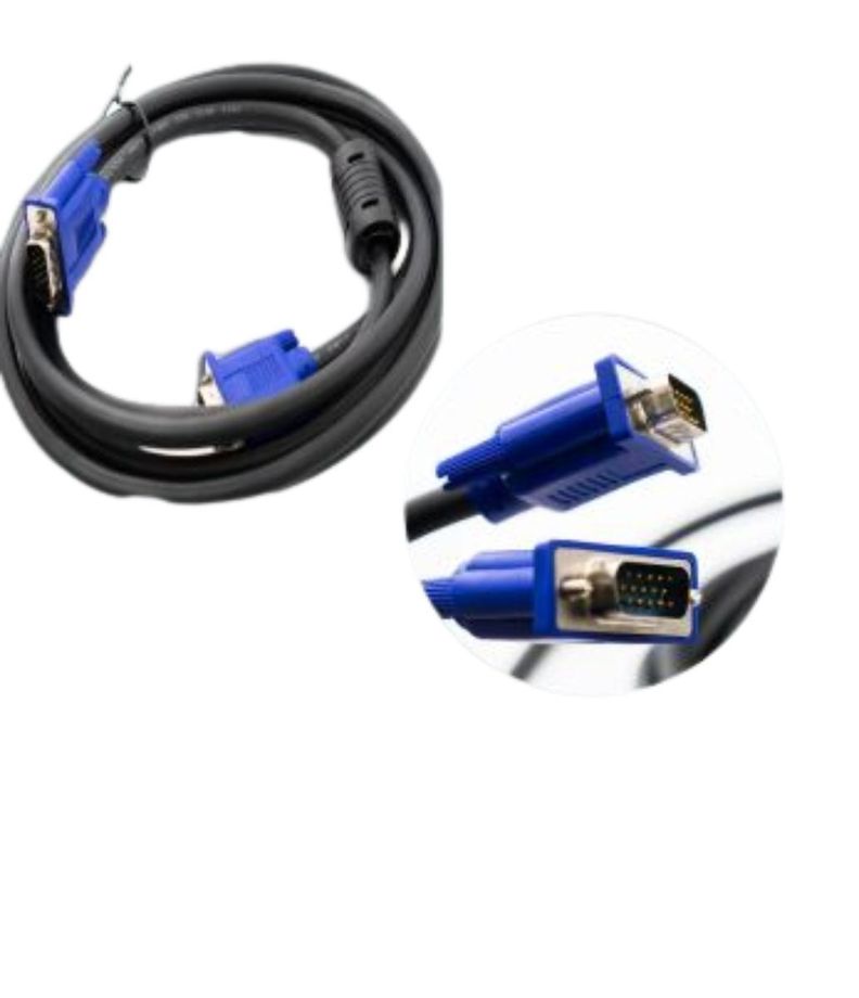 Cable Vga Ideal Para Conectar Monitor Tv Proyectores 3 Mts-0