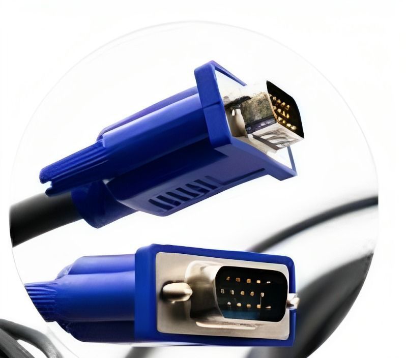Cable Vga Ideal Para Conectar Monitor Tv Proyectores 3 Mts-1
