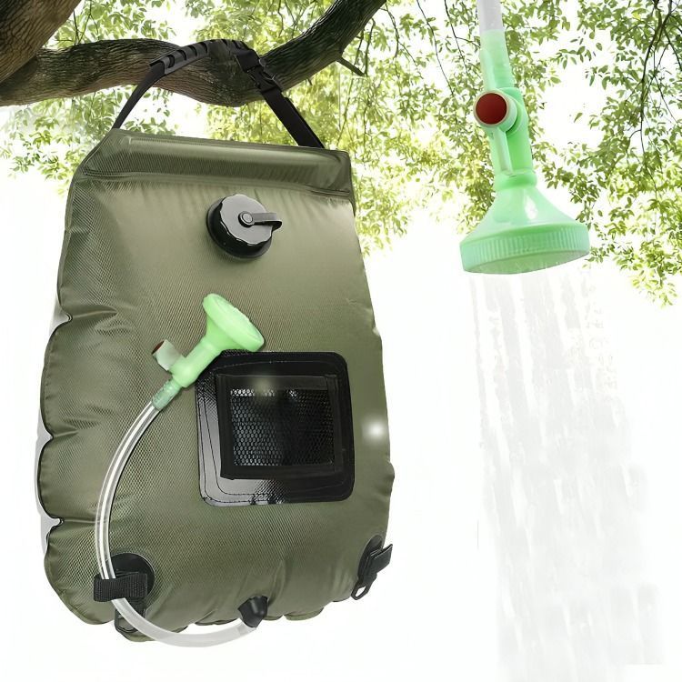 Bolsa Ducha Solar Portátil Camping Playa Aire Libre 20 Ltrs-1