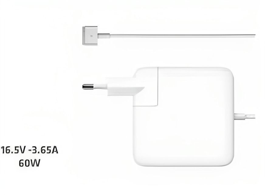 CARGADOR DE NOTEBOOK MACBOOK PRO 16,5V/ 3,65A. 60W. BLANCO-1