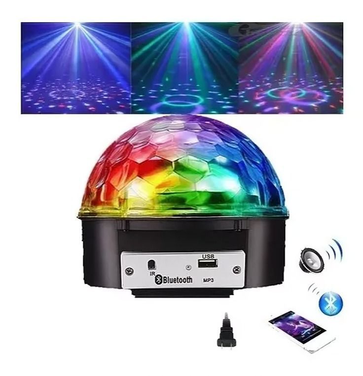 LED Magic Mini RGB Ritmo USB Compacto-2