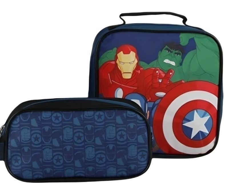 Mochila escolar set de 3 piezas (mochila + estuche  + lonchera) Disney-1