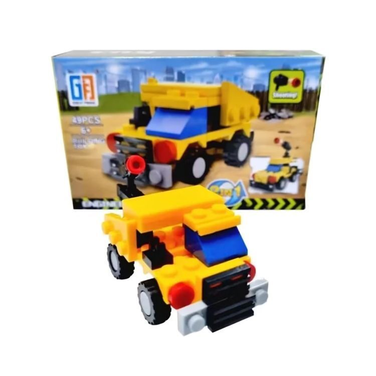 JUEGO ARMABLE CAMION DE ARENA 49 PCS-1