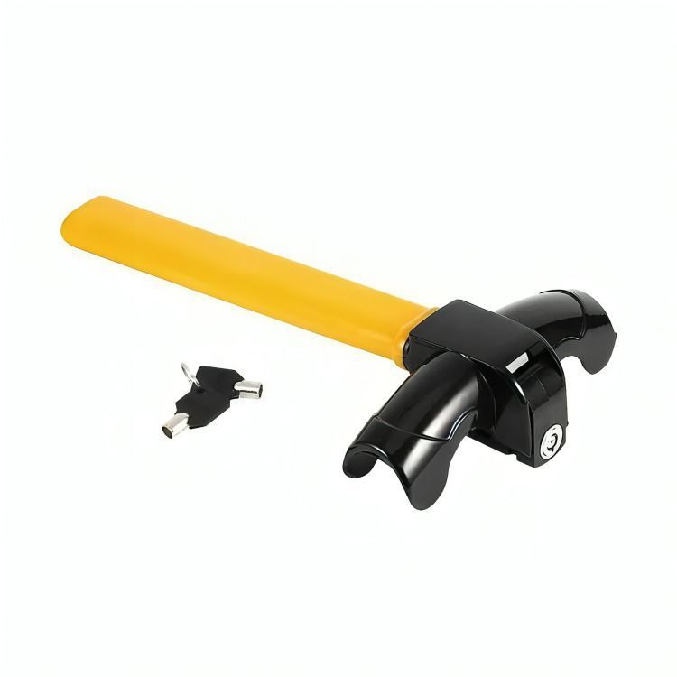 Traba Volante Candado Antirrobo Acero + Llave Seguridad-0