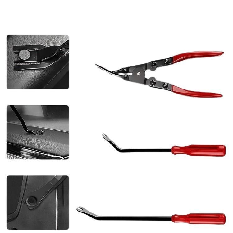 Kit De Herramientas Desmontaje Audio Tableros Auto 19 Piezas-1