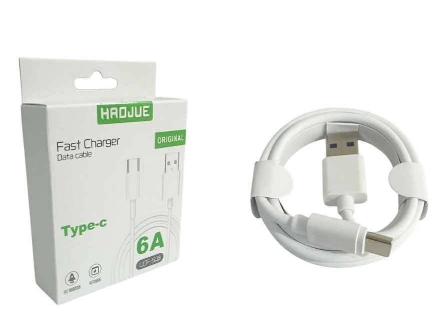 Cable USB Type-C LCF-503 6A 1m Hadjue -0