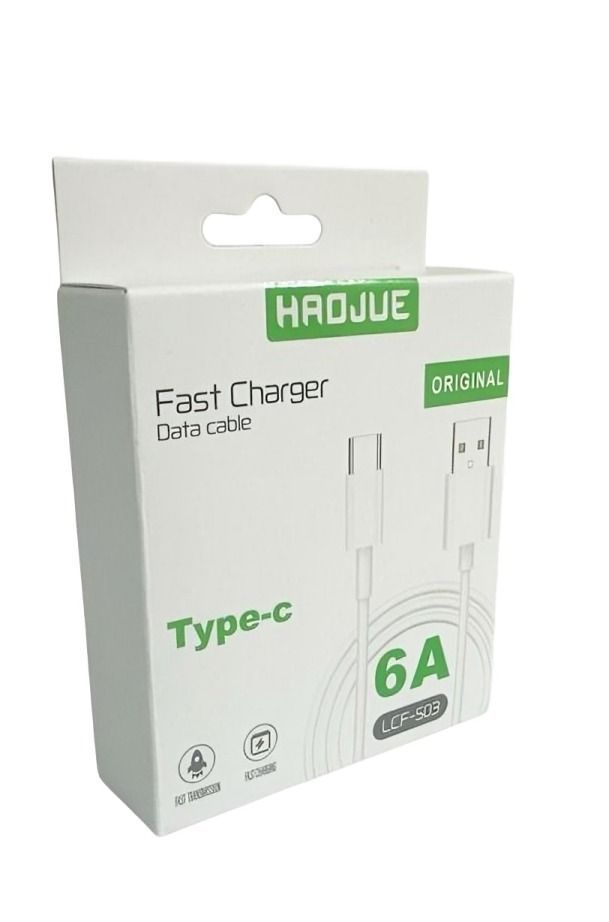 Cable USB Type-C LCF-503 6A 1m Hadjue -2