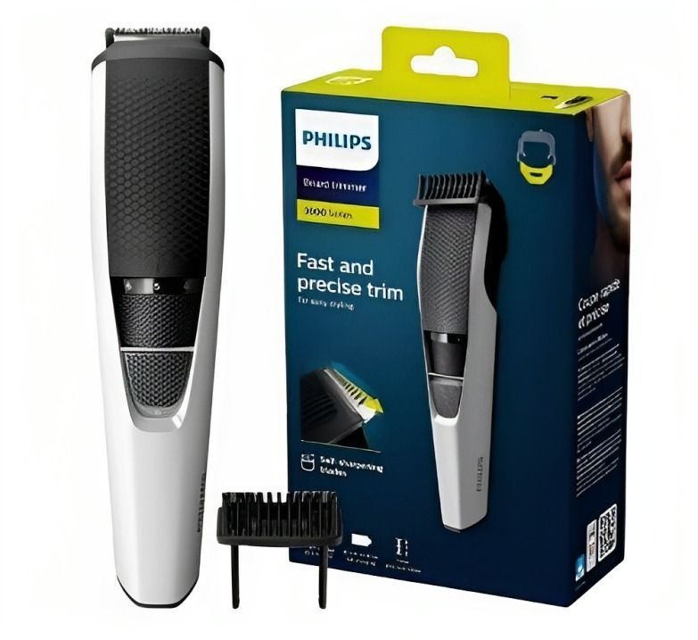 Maquina de afeitar Philips  Recortadora de Barba inalambrica-1