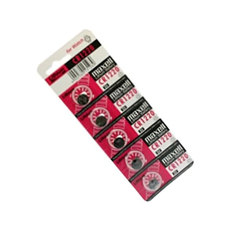 BLISTER 5 PILAS LITIO 3V MAXELL CR1220-1