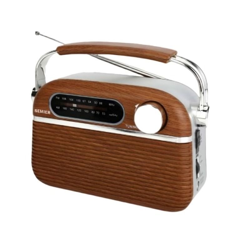 RADIO RETRO  INALAMBRICO CONECTOR USB -0