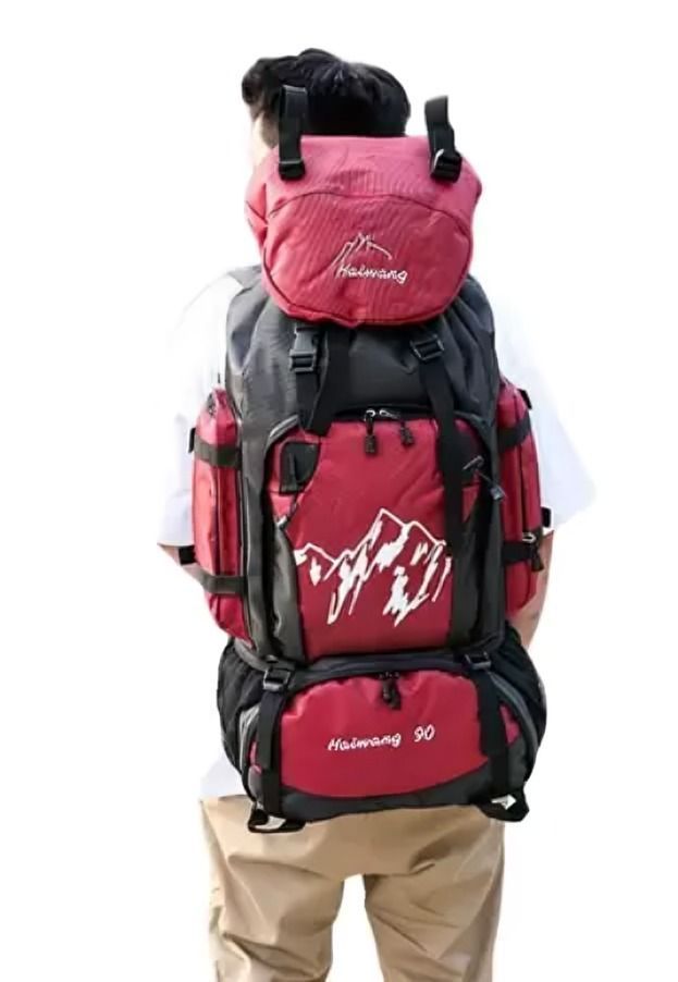 Mochila Impermeable Outdoor De 90 Litros-1