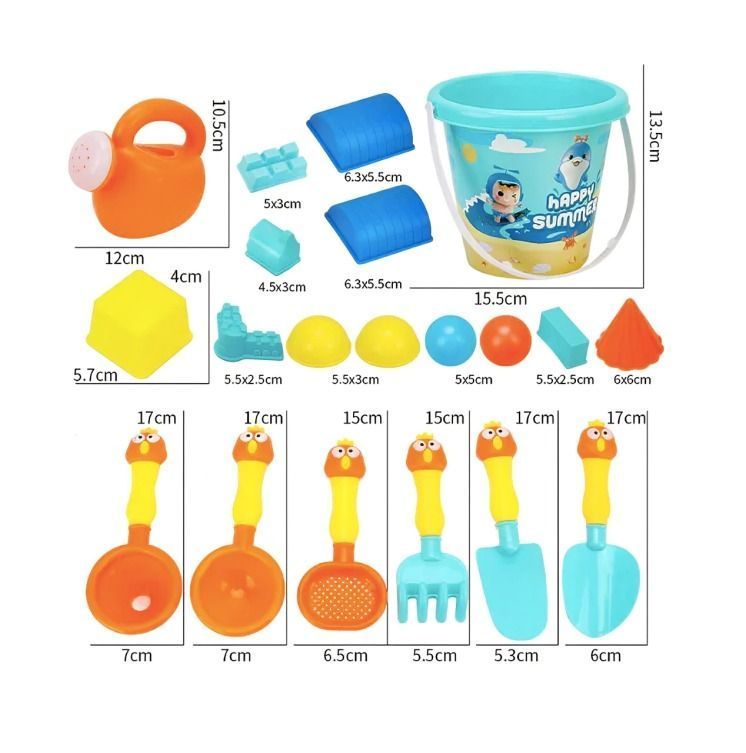 Juego de playa 20 pcs-1