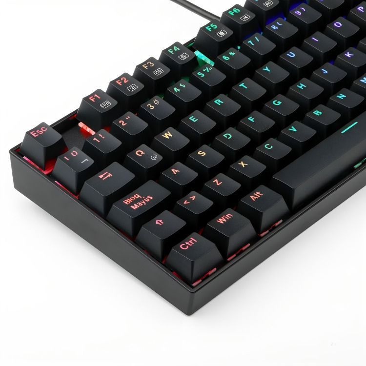 K552RGB-1R-SP KUMARA BLACK, TECLADO MECANICO, RGB SP RED SW-1