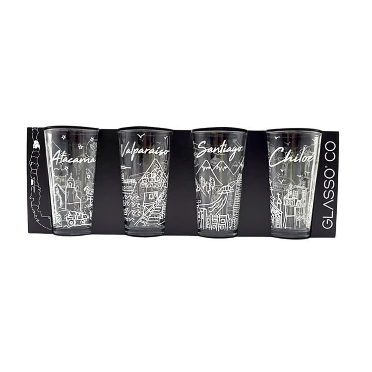 SET 4 VASOS CHILE COLLECTION GLASSO-0
