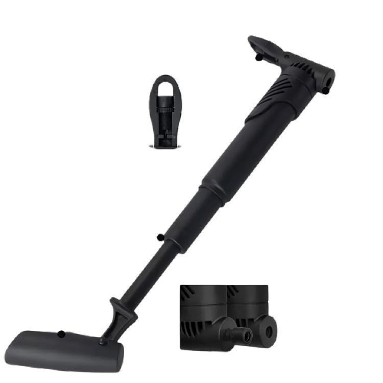 Set Bombín Inflador Manual Para Bicicleta -1