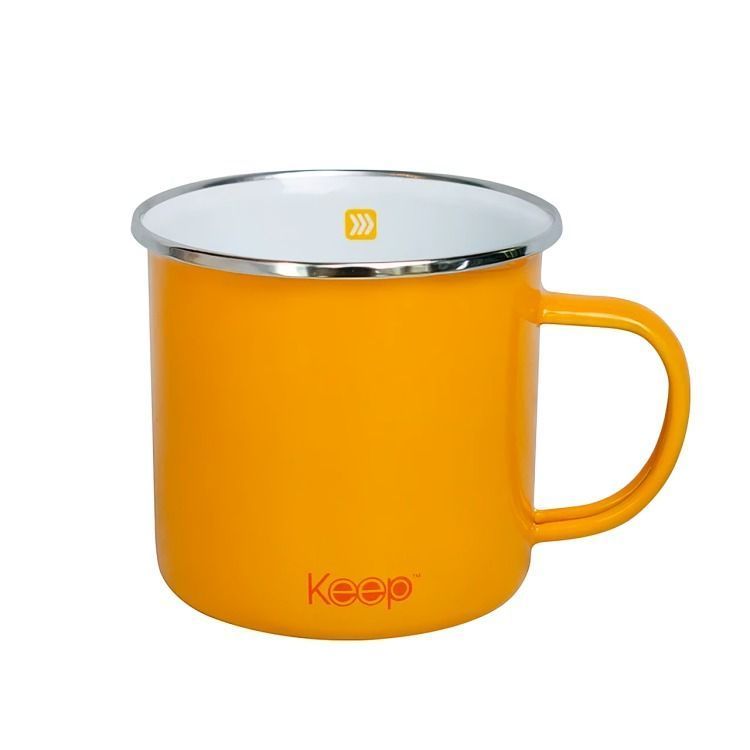MUG METALICO 16OZ KEEP AMARILLO-2