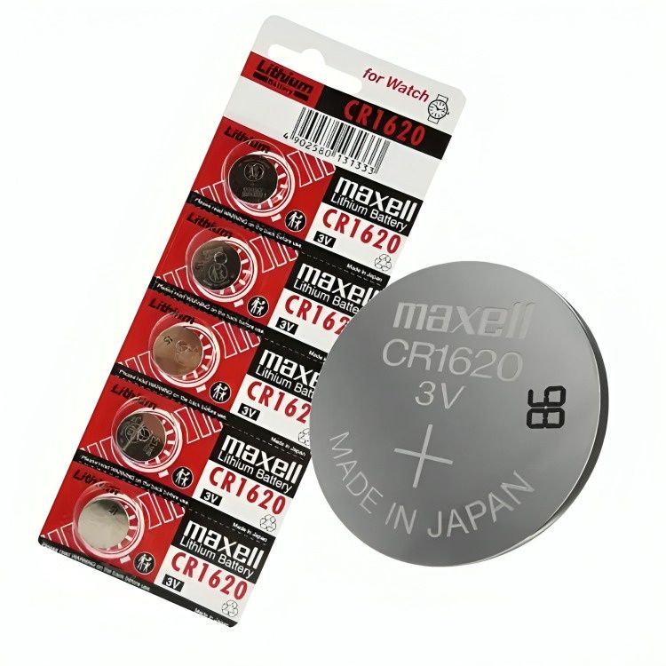 BLISTER 5 PILAS LITIO 3V MAXELL CR1620-0