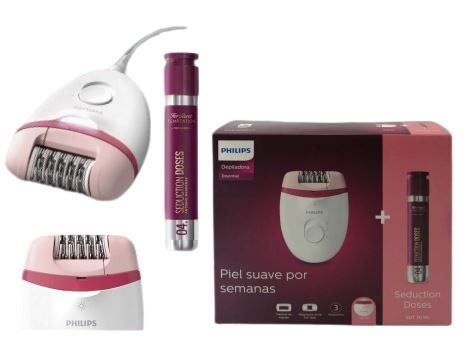 DEPILADORA PHILIPS + PERFUME-0