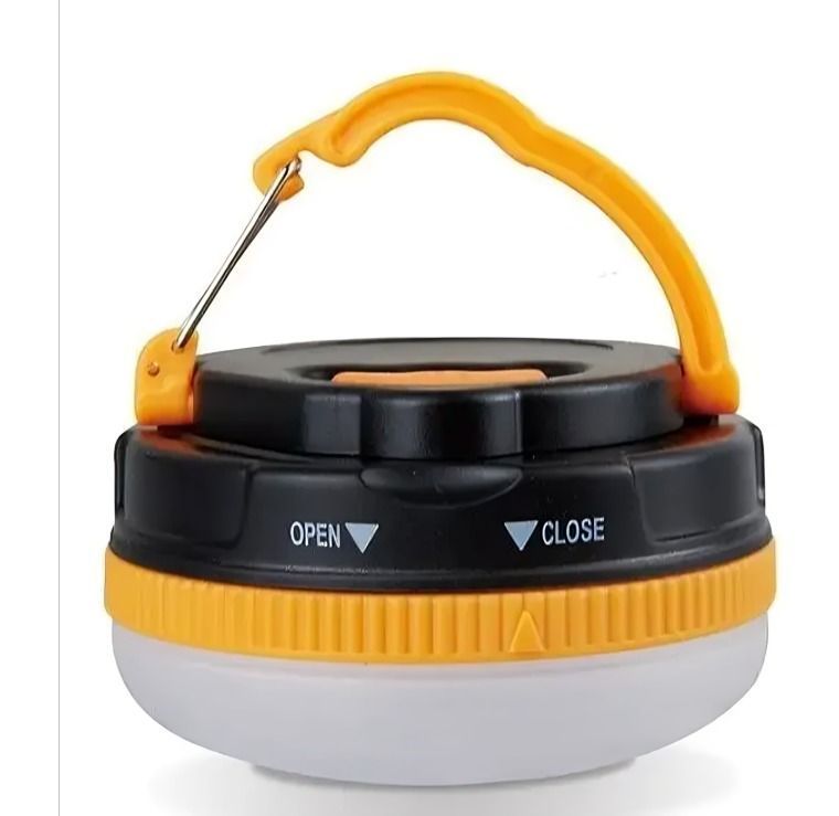 Lampara Linterna De Camping Led Para Carpa A Pilas Luz-0