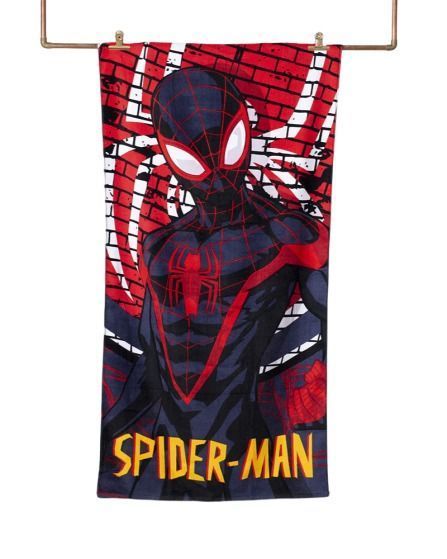 TOALLA PLAYA ALGODON 70X140 2023 - DISEÑO SPIDER-MAN-1